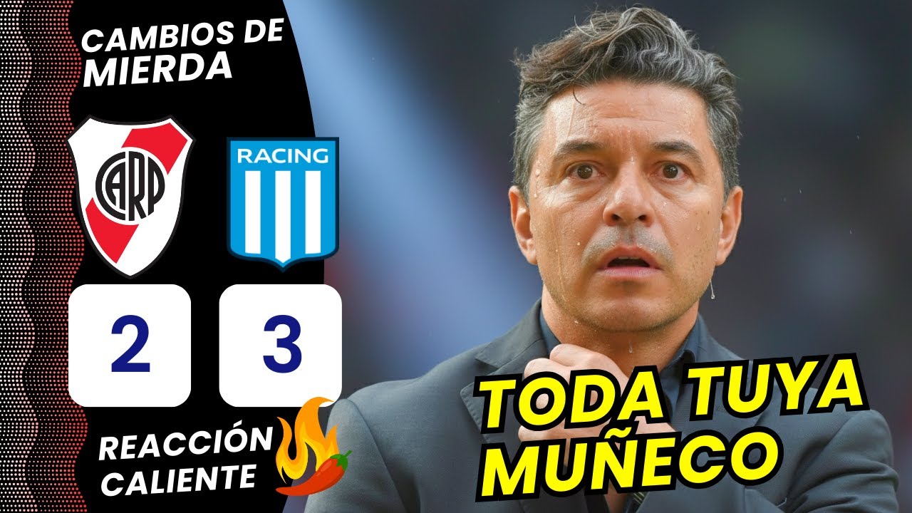 RIVER PIERDE CONTRA RACING POR CULPA DE GALLARDO