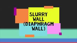Slurry Wall (Diaphragm Wall) - Part 1