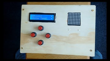 DIY Arduino based game console.