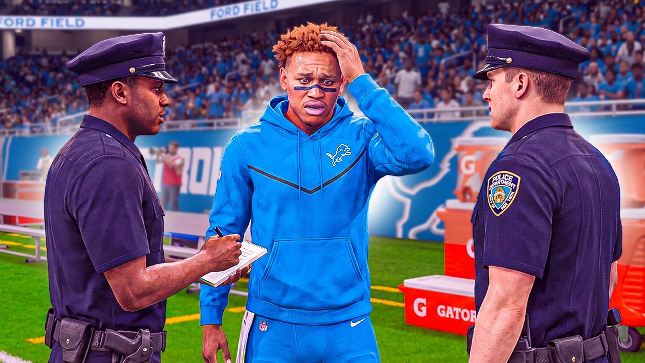 THE COPS PULLED UP TO MY GAME TO QUESTION ME... Madden 27 Superstar Mode #32