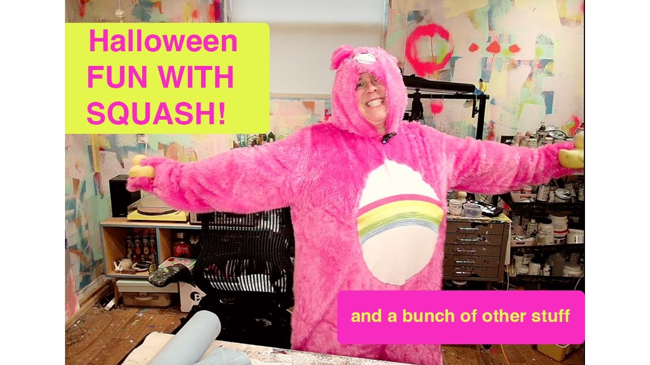 Squashed For Fun HALLOWEEN FUN WITH SQUASH - and other stuff - YouTube