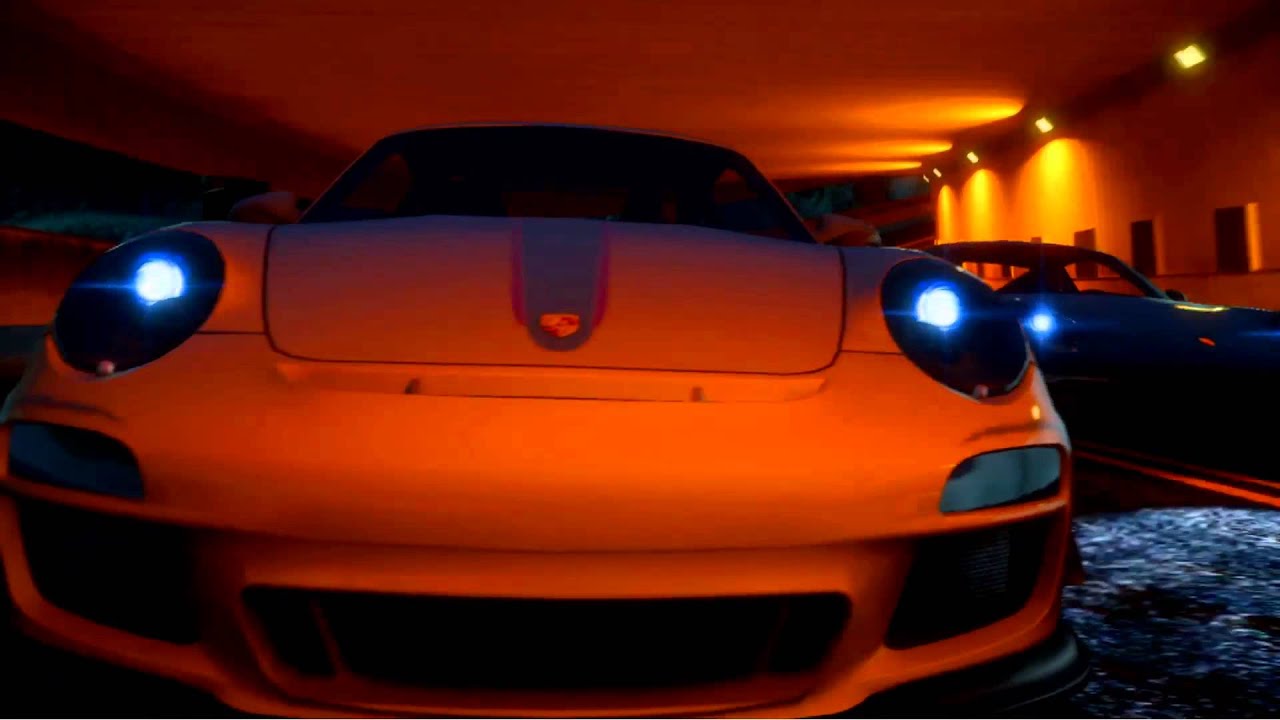 The run porsche