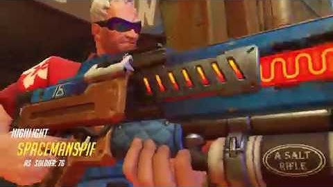 Overwatch - Quintuple Kill to Close Out the Match