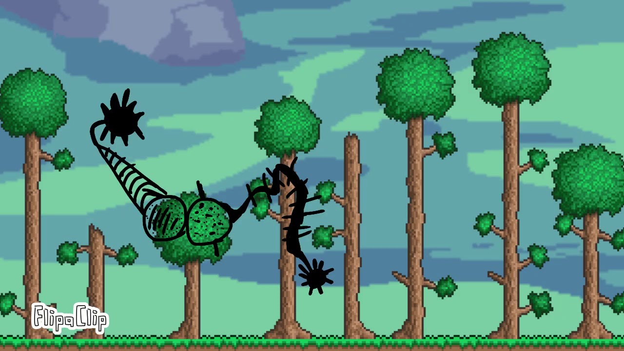 Terraria The Birds! YouTube