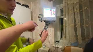 картинка: Настройка цифрового ТВ на телевизоре Sharp 14J1-RU и приставке DEXP HD2991P!