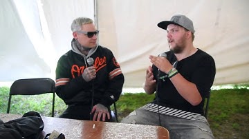 Interview With The Amity Affliction (Ahren Stringer)  Carolina Rebellion 2017| Soundlink TV