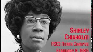 Black History Month 1985: Rep. Shirley Chisholm