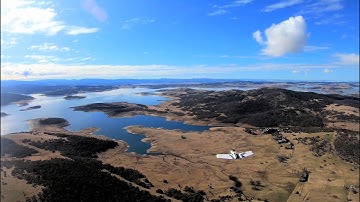 FPV Flight at Lake Eucumbene to DJI