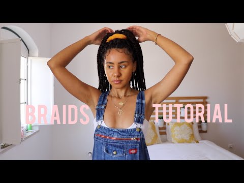 Simple Styles for Box Braids!