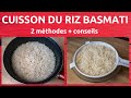 Comment cuire parfaitement le riz basmati : 2 méthodes + conseils #190