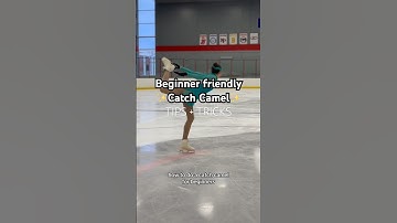How to do a catch camel spin in figure skating #figureskating #shortsvideo #shorts #iceskating