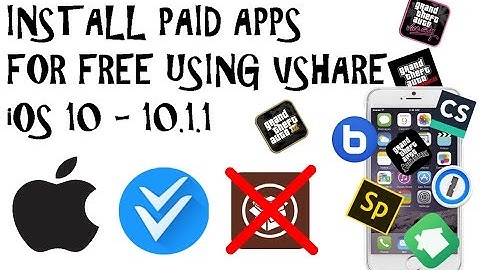 iOS 10 - 10.2: Get Paid Apps/Games + In-App Purchases FREE [NO JAILBREAK] Install VShare