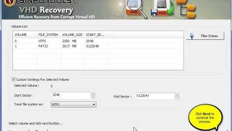 SysInfoTools VHD Recovery