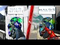 Halo infinite vs halo 5  direct comparison attention to detail  graphics pc ultra 4k