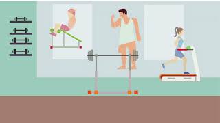 fitness app introduction video screenshot 5