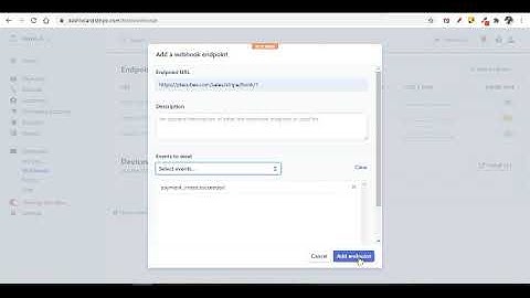 HOWTO get stripe API and configure webhook   stripe payment gateway