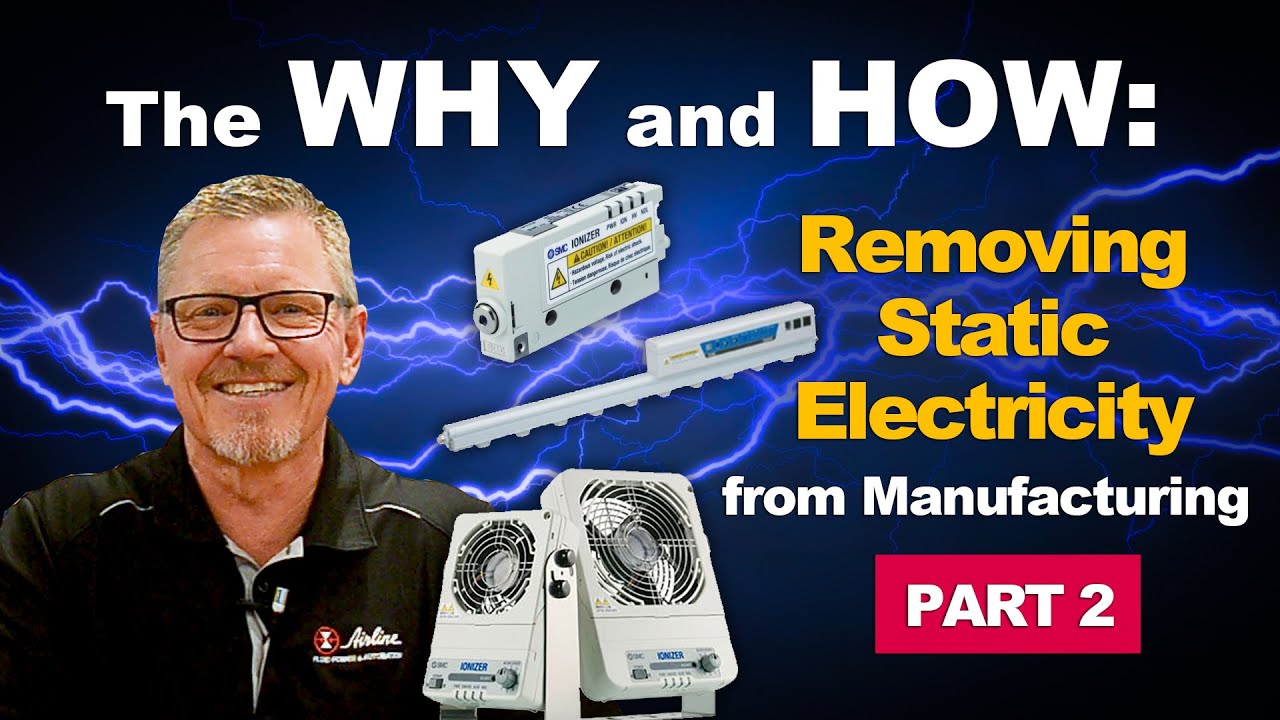 The Why And How To Remove Static Electricity Electrostatic Discharge Esd Part 1 Youtube