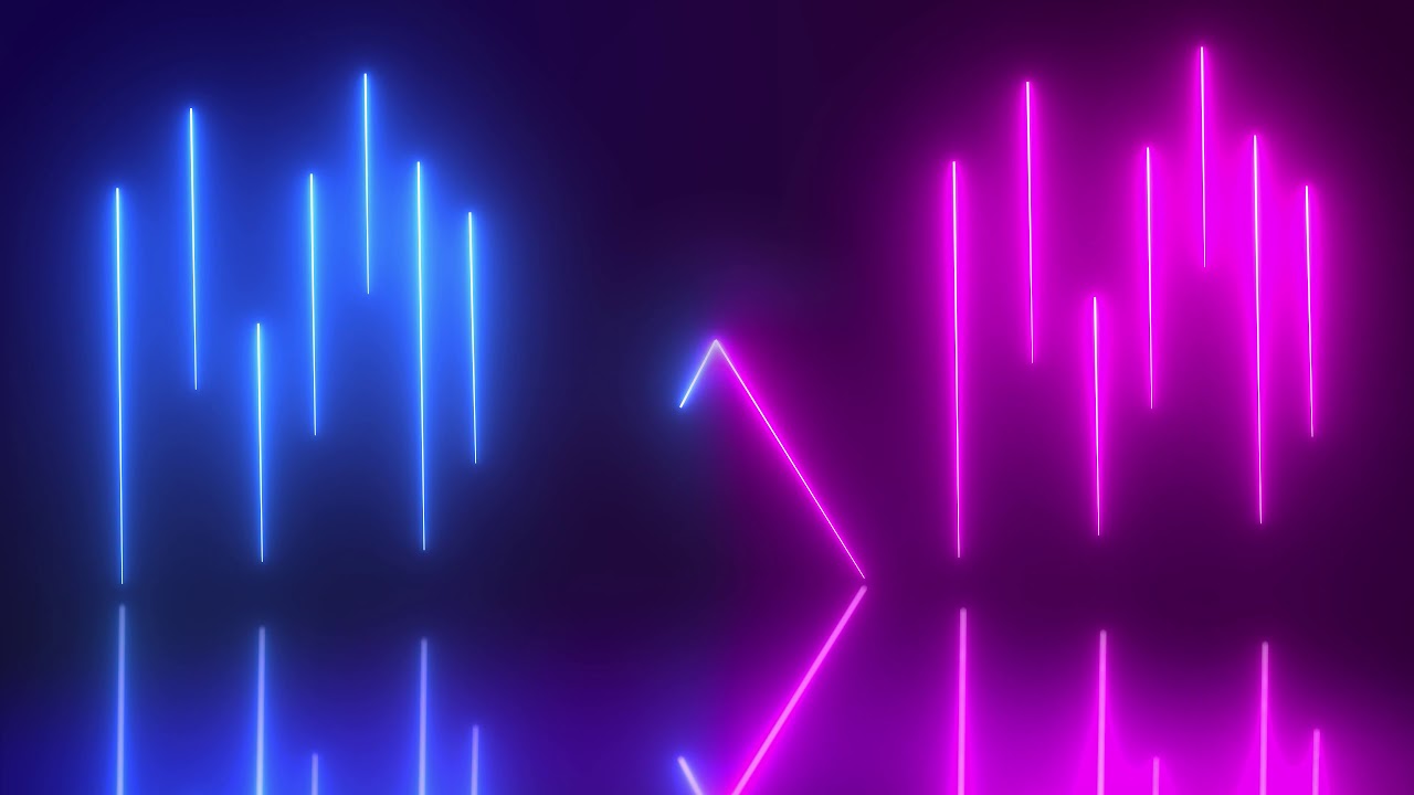 4K vertical animation. Abstract background with glowing flowing lights  13566550 Stock Video at Vecteezy