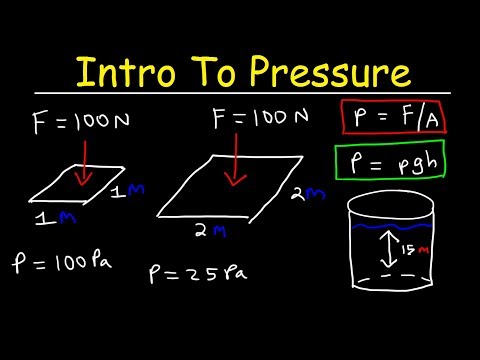 Introduction to Pressure & Fluids - Physics Practice Problems