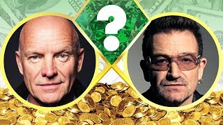 whos richer? sting or bono? net worth revealed 2017