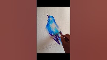 oil pastel drawing #birds #drawing #shorts #youtubeshorts #2022