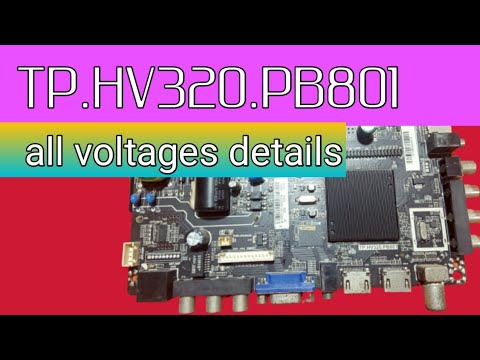 tp.hv320.pb801 All Voltage details @SkElectronicswork