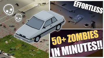 Project Zomboid Combat Guide! Tips & Tricks On Killing Large Groups Of Zombies! - The Car Method