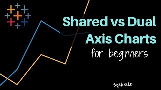 Tableau for Beginners - Shared Axis vs Dual Axis Charts (aka Combined Charts vs Combo Charts)