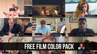 Davinci Resolve Free Lut Color Correction Pack Giveaway