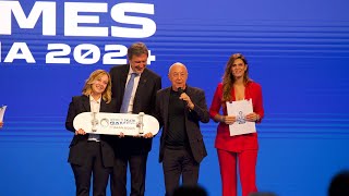Italian Prime minister unveils World Skate Games ITALIA 2024