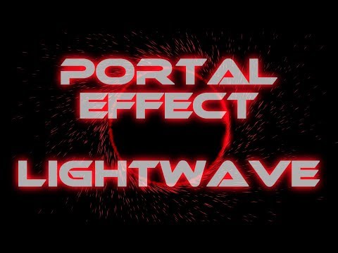 MAKING A PORTAL in LightWave 2018