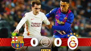 Barcelona vs Galatasaray 0-0 extended highlights 2022 HD (Geniş Özet)