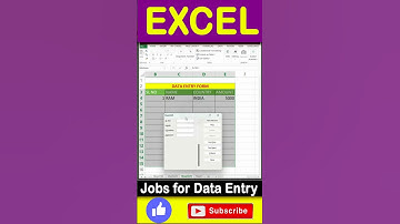 AUTOMATIC DATA ENTRY SHORTCUT #exceltips #exceltutorial #excel #shorts