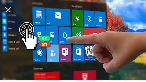 How to disable and Enable Touch Screen in windows 10  easy and fast @rasikkhoradiya