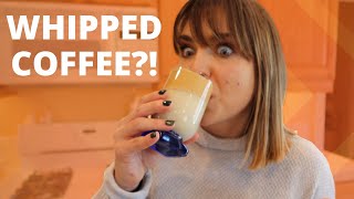 DIY: How to make TikTok famous whipped coffee