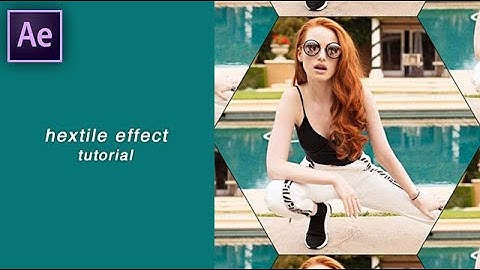 hextile effect | after effects tutorial