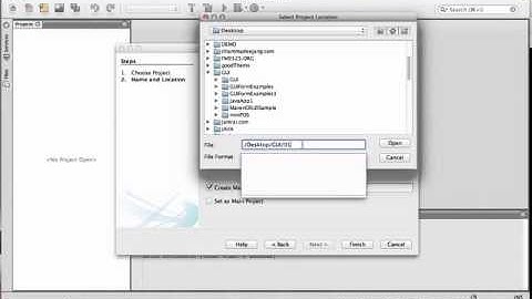 GUI JAVA NetBeans Step 01-Create New Project