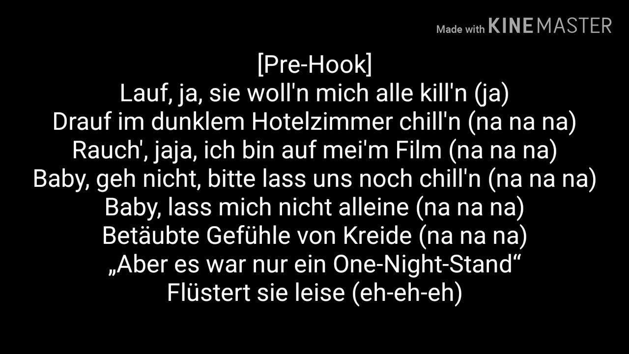 Capital Bra - Allein ( Lyrics )