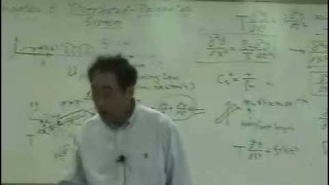 [Lecture 22-8: Distributed Parameter System] Mechanical Vibration by Prof. Yang-Hann Kim at KAIST
