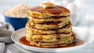 How to Make Easy Oatmeal Pancakes