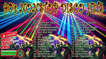 90's NONSTOP DISCO MUSIC / BEST 90s DISCO HITS