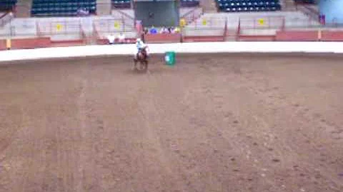 Elizabeth McClain & Cooper-Jr. Arena Race Finals