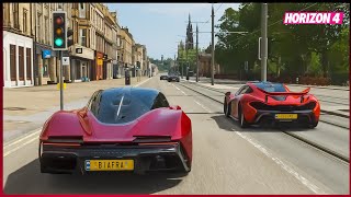 Forza horizon 4 mclaren speedtail goliath race go-pro