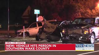 Man injured trying to help crash victims at Ten-Ten road in Wake County