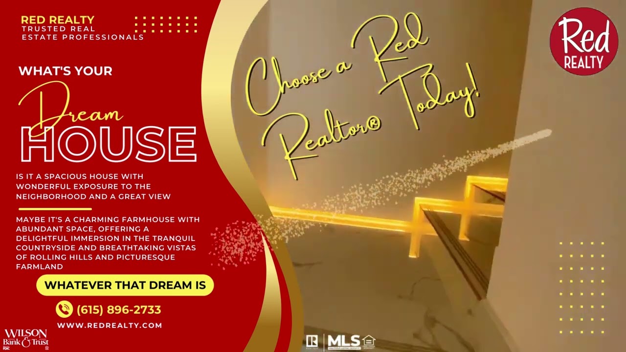Whatever Your Dream Home Let a Trusted Real Estate Professional at Red Realty Help You Find It!