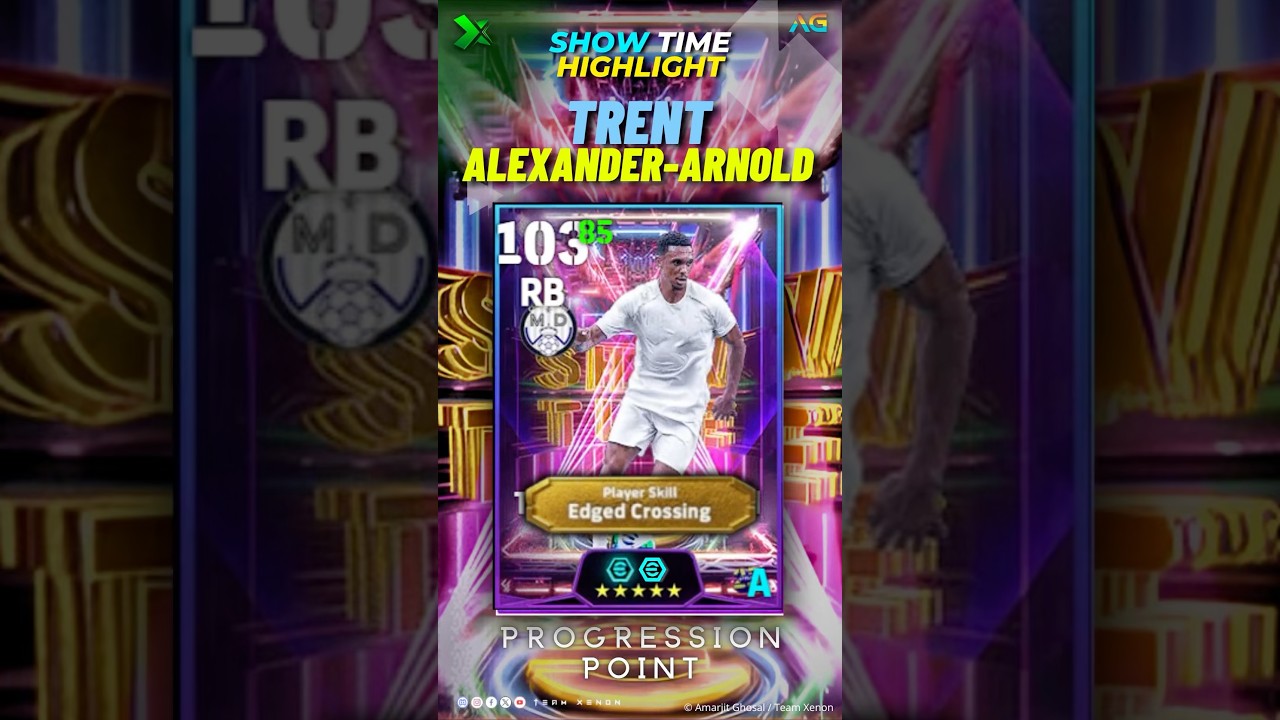 🔥🥵 103 Trent Arnold Edge Crossing Training Guide eFootball 2025 💯 Showtime Real Madrid eFootball