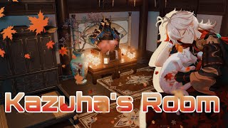Genshin impact |  tutorial and review of room for Kazuha in teapot