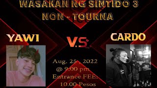 WNS 3 - YAWI VS CARDO (NON TOURNA/LITMATCH PH)