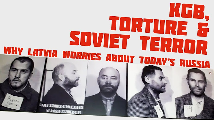 KGB, torture and Soviet terror: why 🇱🇻Latvia worries about today’s Russia (NATO Review)