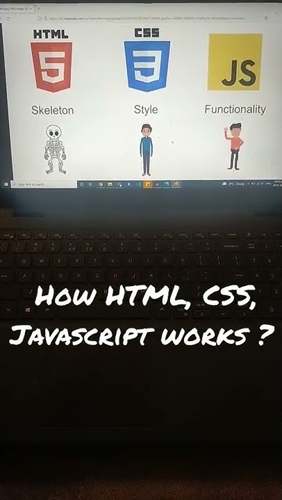 How HTML,CSS, Javascript works? - YouTube
